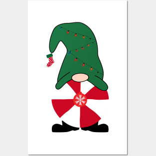 Peppermint Gnome Posters and Art